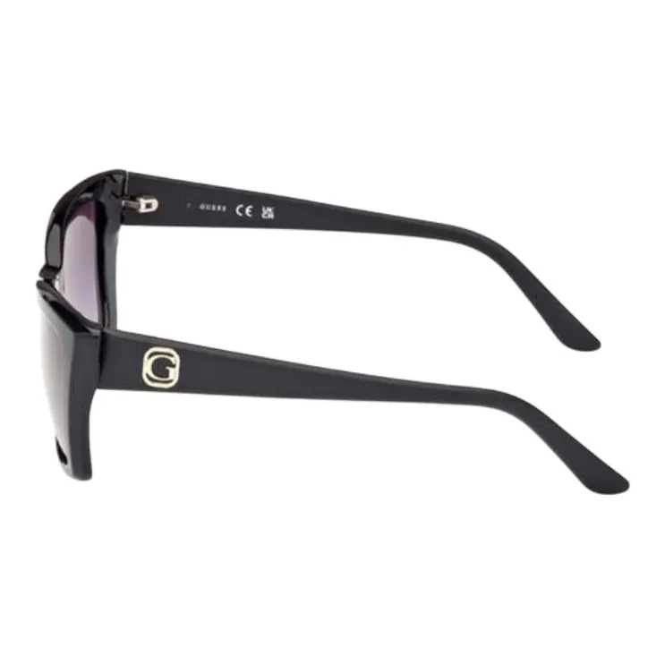 GUESS Plastic Butterfly Sunglasses Women's Black-1