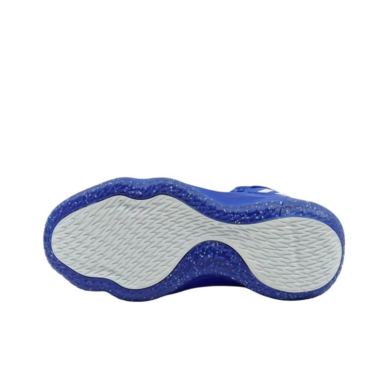 Adidas Dame 7 Anti Slip Wear Resistant Low Top Basketball Shoes Men's Blue-4