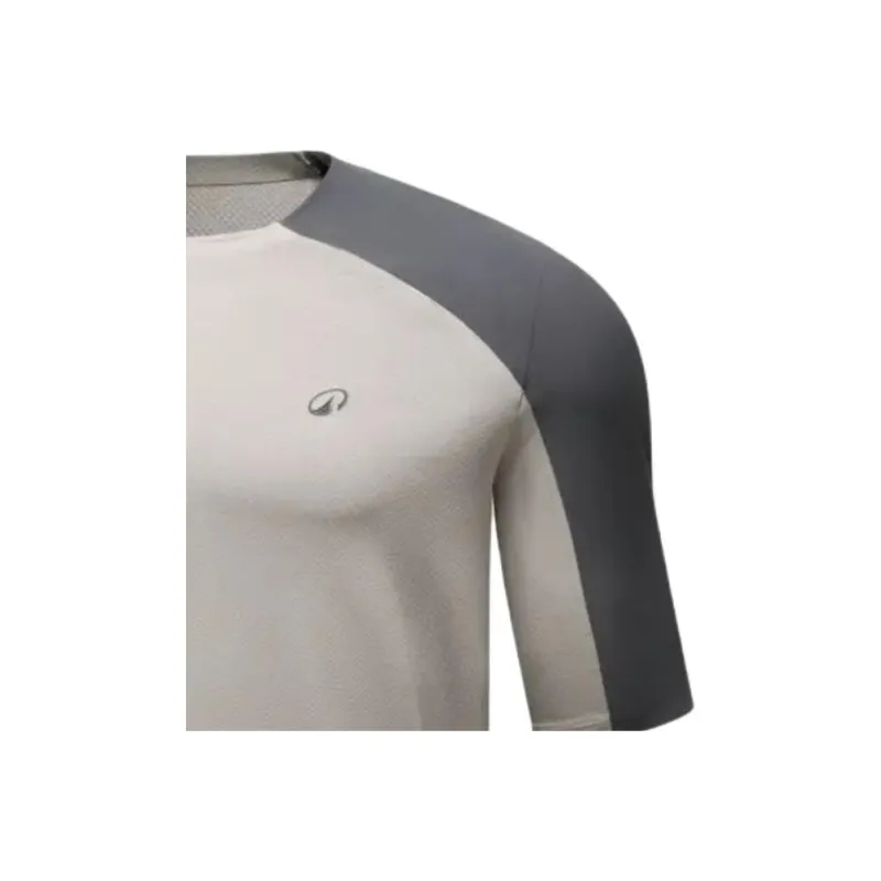 DECATHLON ROCKRIDER CARGO T Shirt Men's Light Warm Gray/Carbon Gray-1
