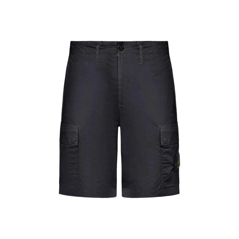 STONE ISLAND Cargo Shorts Men's Blue-0