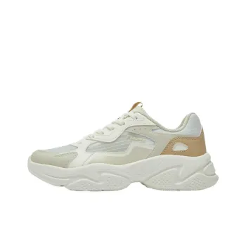 361° Sports Life Collection Lightweight And Wear resistant Low Top Chunky Sneakers Women's Ecru