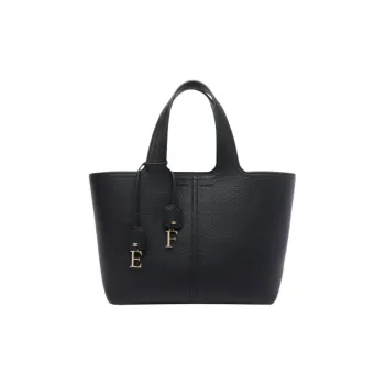 Elisabetta Franchi Polyester Tote Bag, Shopping Bag, Handbag Women's Black