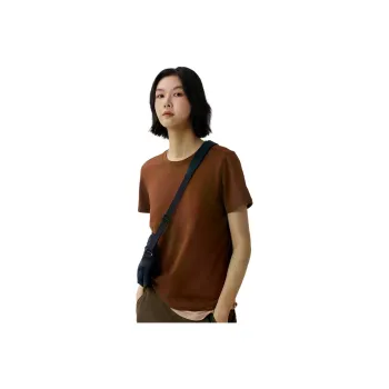 Fjallraven T Shirts Women's 248 Woody Brown