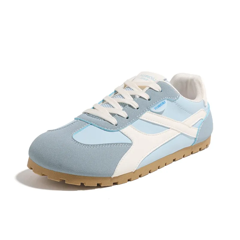 HUANQIU Slip Resistant, Breathable, Lightweight Low Top Casual Shoes Women's Blue-1