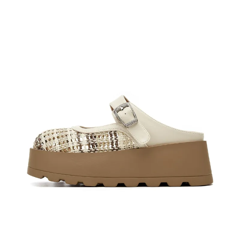 EBLAN Closed Toe Slippers Women's-12