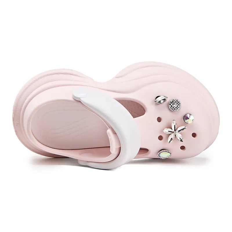 La Chapelle Closed Toe Mesh Slippers-7