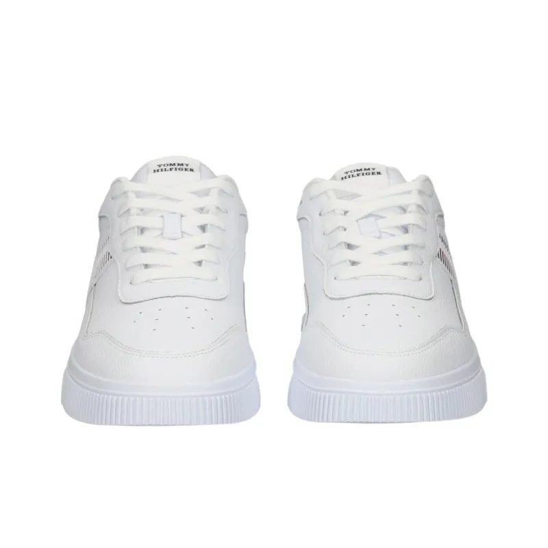 Tommy Hilfiger Low Top Skateboard Shoes Men's White-3