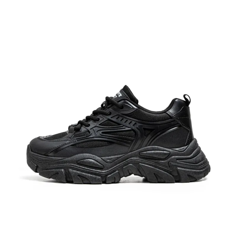 Dao Tu Sen Shock Absorbers With Slip Resistant And Abrasion Resistant Properties Low Top Chunky Sneakers Men's-10