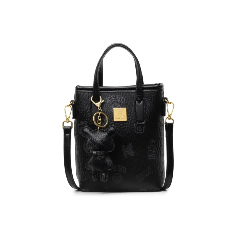 TOUTSEUL YOLO PU One Shoulder Handbag Regular Women's White/Black/Pink/Brown-5