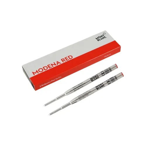 MONTBLANC Red, Ballpoint Pen Refill, Medium Tip Substitute Core