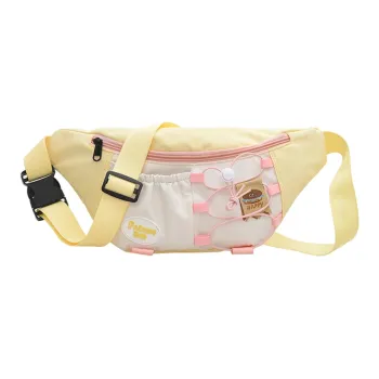 Juju Jimmy Nylon Sling Bag Regular Women's Yellow/Pink/Blue