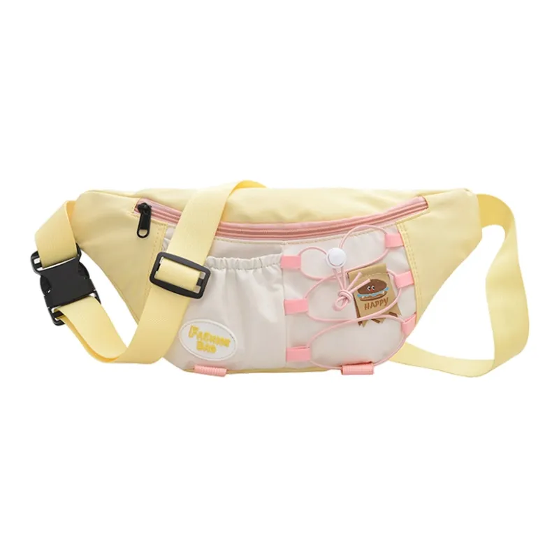 Juju Jimmy Nylon Sling Bag Regular Women's Yellow/Pink/Blue-0