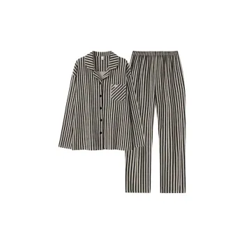 Gongdie Spring Pajama Set Unisex