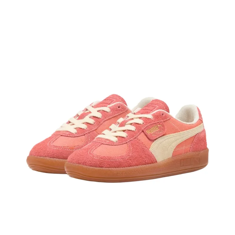 PUMA Palermo Vintage Low Top Skateboard Shoes Unisex Pink-2