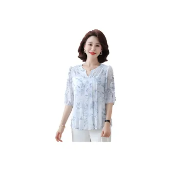 PIERRE CARDIN Chiffon Shirt Women's