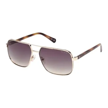 GUESS Metal Aviator Sunglasses Women's Tortoiseshell