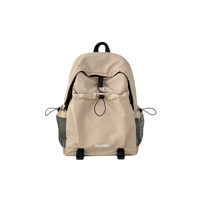 Mulinsen Oxford Backpack Laptop Bag Regular Unisex Black/Light Gray/Red/Orange/Khaki-6