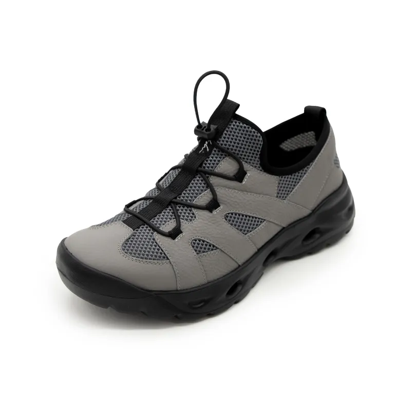 Satchi Slip Resistant, Abrasion Resistant, Breathable Low Top Casual Shoes Men's Gray-2