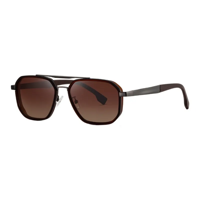 SOMAN Metal Round Sunglasses Unisex-9