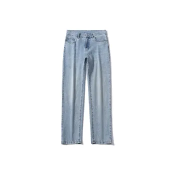 Go it alone Jeans Unisex Light Blue