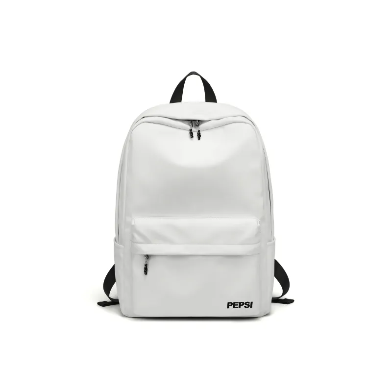 Pepsi Collaboration Water Repellent PU One Shoulder Backpack Fanny Pack Large Size Unisex Black/White-0