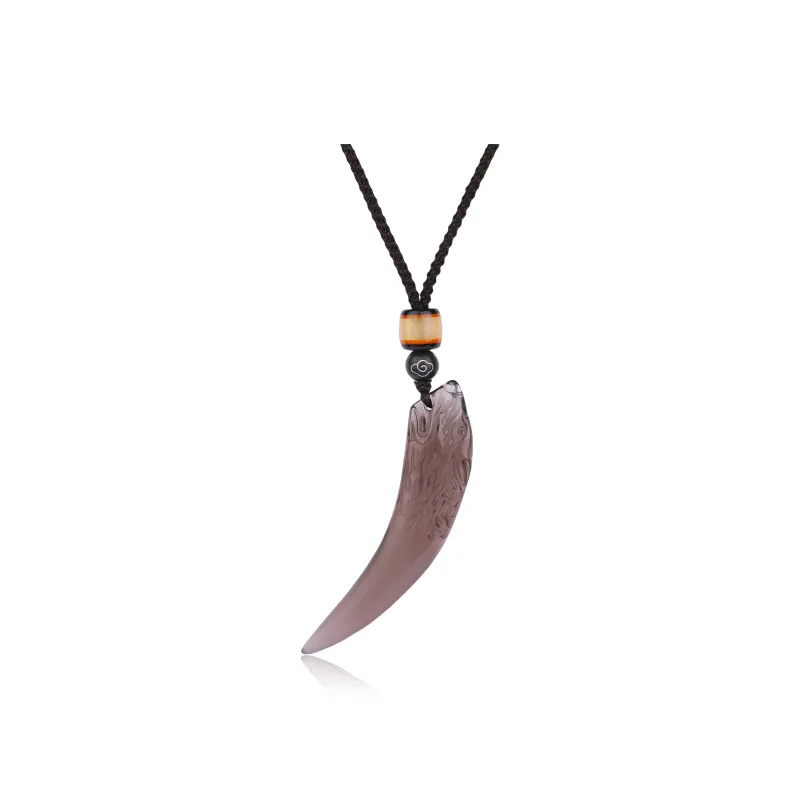 CHINA GOLD Natural Obsidian Necklaces Unisex-0