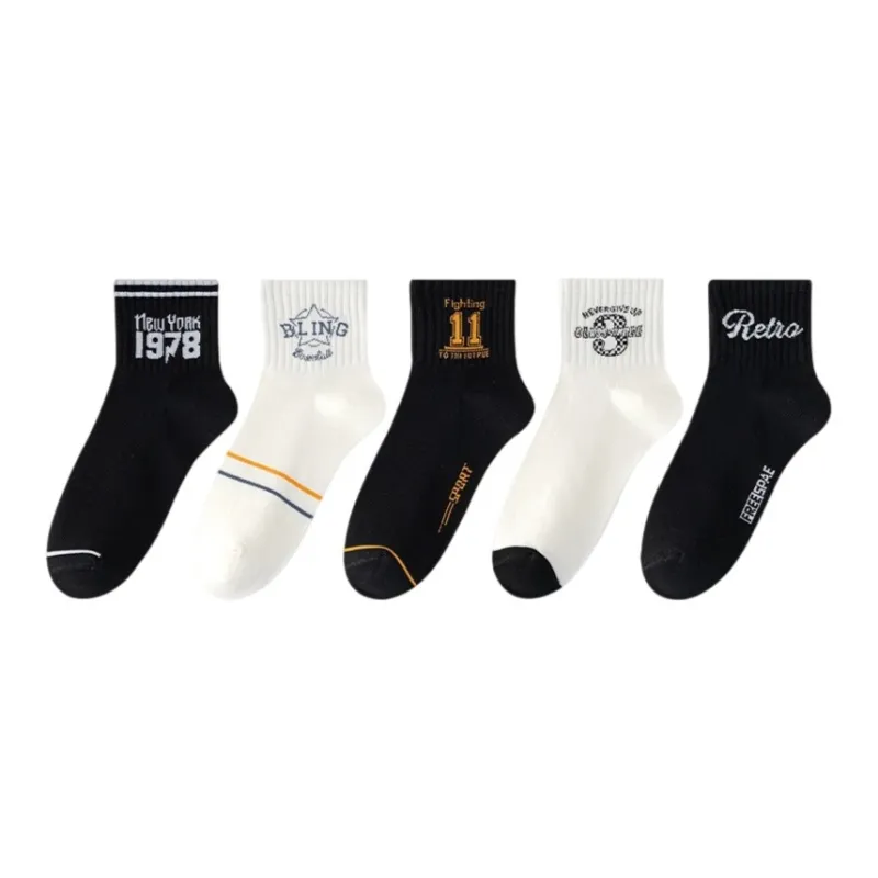7 SEVFUN Unisex Mid-Calf Socks-0