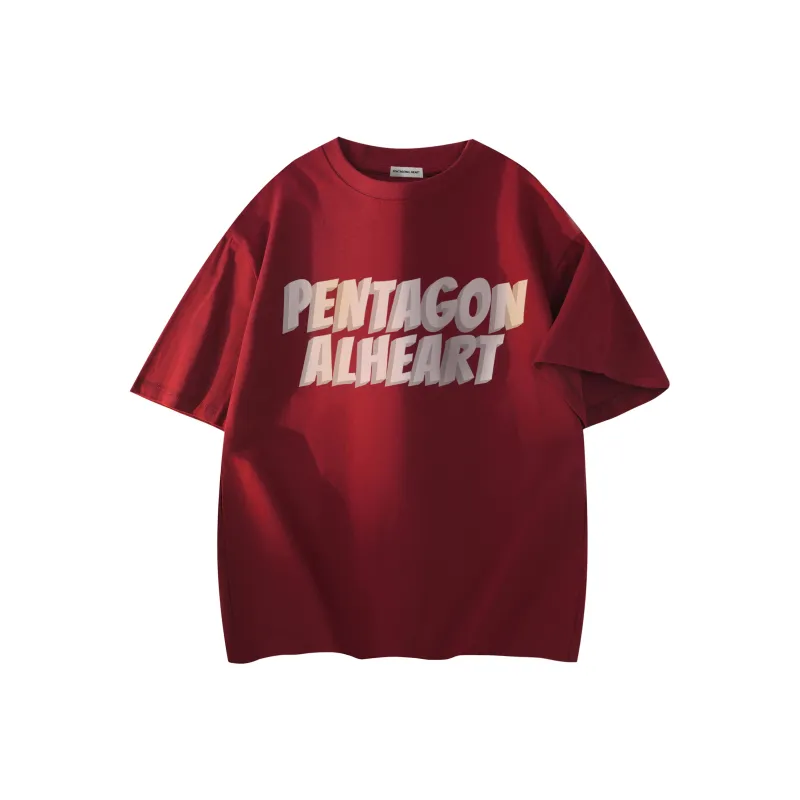 PENTAGONAL HEART T Shirt Unisex-20