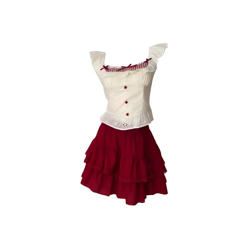 SECFLY OFFICIAL Skirt Set Women's-0