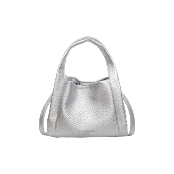 ZAVC PU Crossbody One Shoulder Handbag Women's Silver/Black/White/Yellow