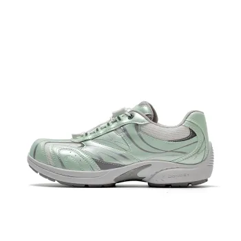 Mule Donkey Lightweight Height Increasing Low Top Casual Shoes Women's Light Green