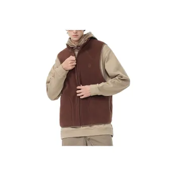 VOLCOM Vests Unisex Coffee
