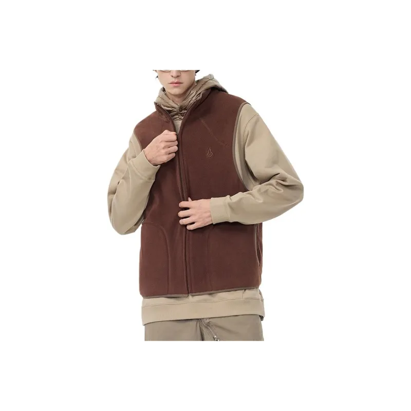 VOLCOM Vests Unisex Coffee-0