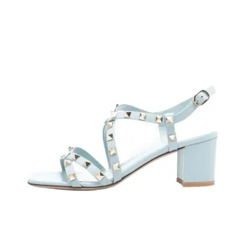 Valentino Rockstud One Strap Sandals 6.5cm Women's Blue