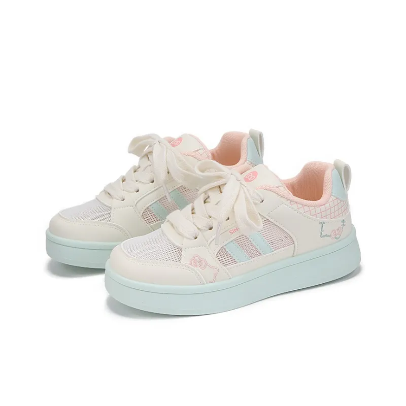 Yobn Lightweight, Breathable, And Slip Resistant Low Top Skateboard Shoes Women's-7