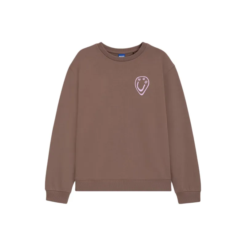 HUGO BOSS Sweatshirt Unisex Brown-0