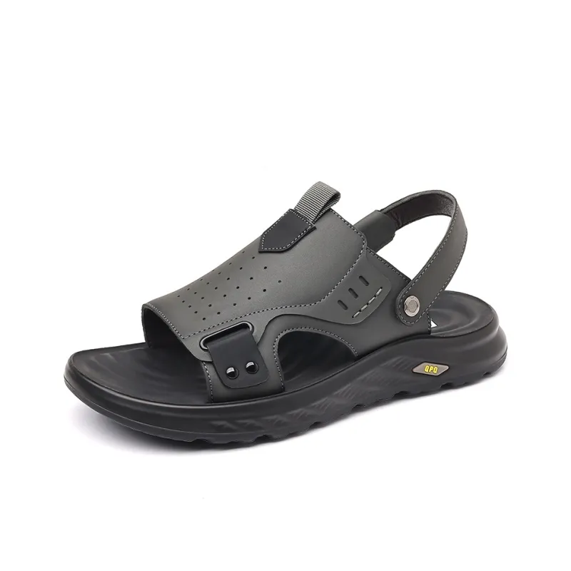 Bindu Beach Sandals Men Gray-6