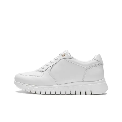 Le Saunda Low Top Casual Shoes Women's White