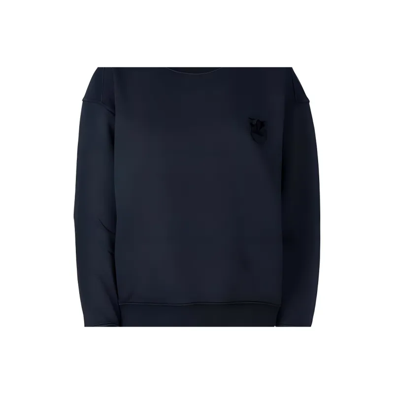 PINKO Logo Embroidered Crewneck Sweatshirt-4