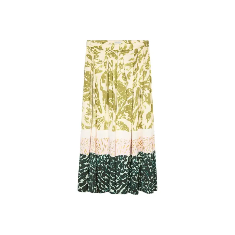 DRIES VAN NOTEN Casual Long Skirt Women's Multicolor-0