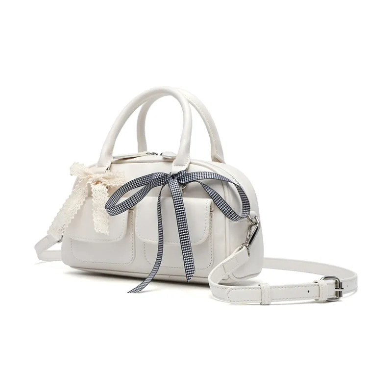 SHORT HAIR GIRL PU Handbag, Shoulder Bag, Crossbody Bag Women's Multicolor-1