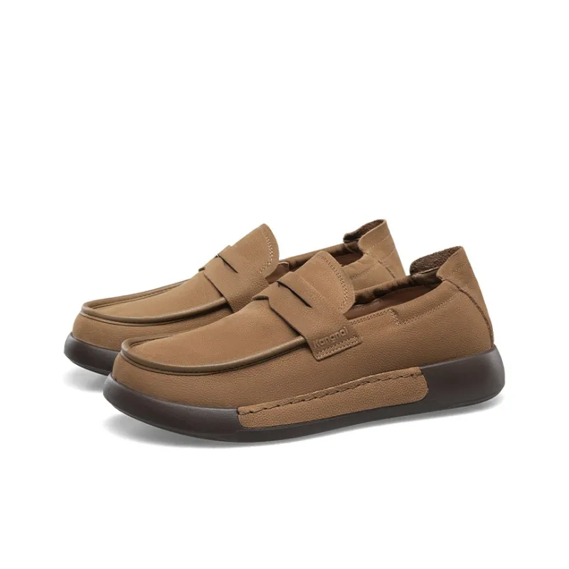 KANGNAI Men's Casual Shoes Men Low Top-3