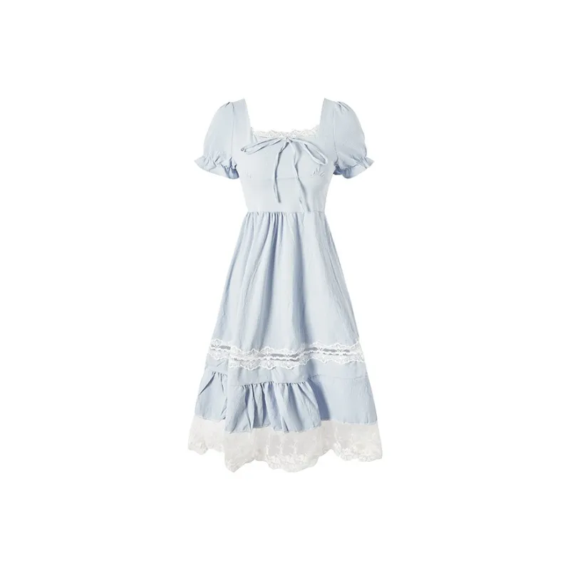 GUOZHEN Short Sleeved Dress Women's-0