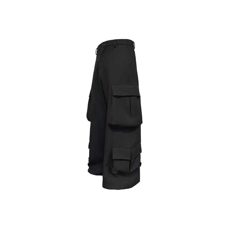 Pirkadat Cargo Pants Unisex Black-1