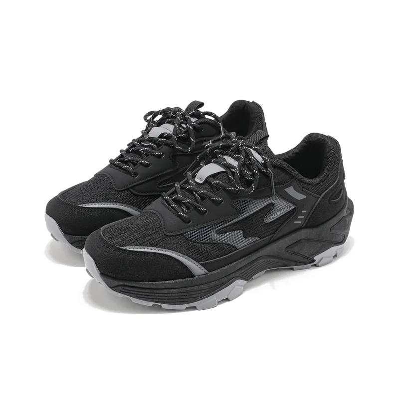 HUANQIU Abrasion Resistant Breathable Height Increasing Low Top Casual Shoes Men's-2