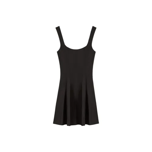 Patrizia Pepe SS25 Sleeveless Dress Women's Black