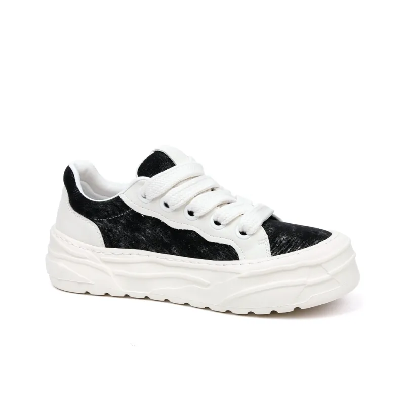 PALMPOLO Anti Slip Wear Resistant Low Top Skateboard Shoes Men's-4