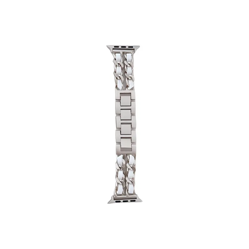 KVZUVUU Apple Compatibility Watch Band Metal-4
