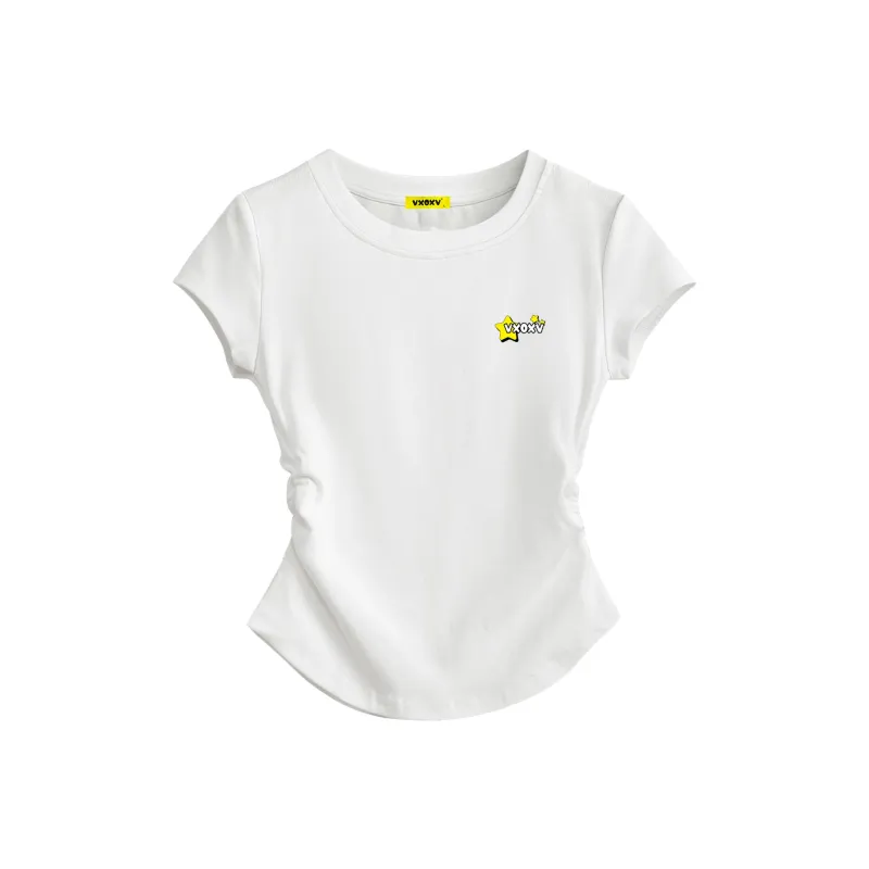 VXOXV Set in Sleeve T Shirt Women's-4