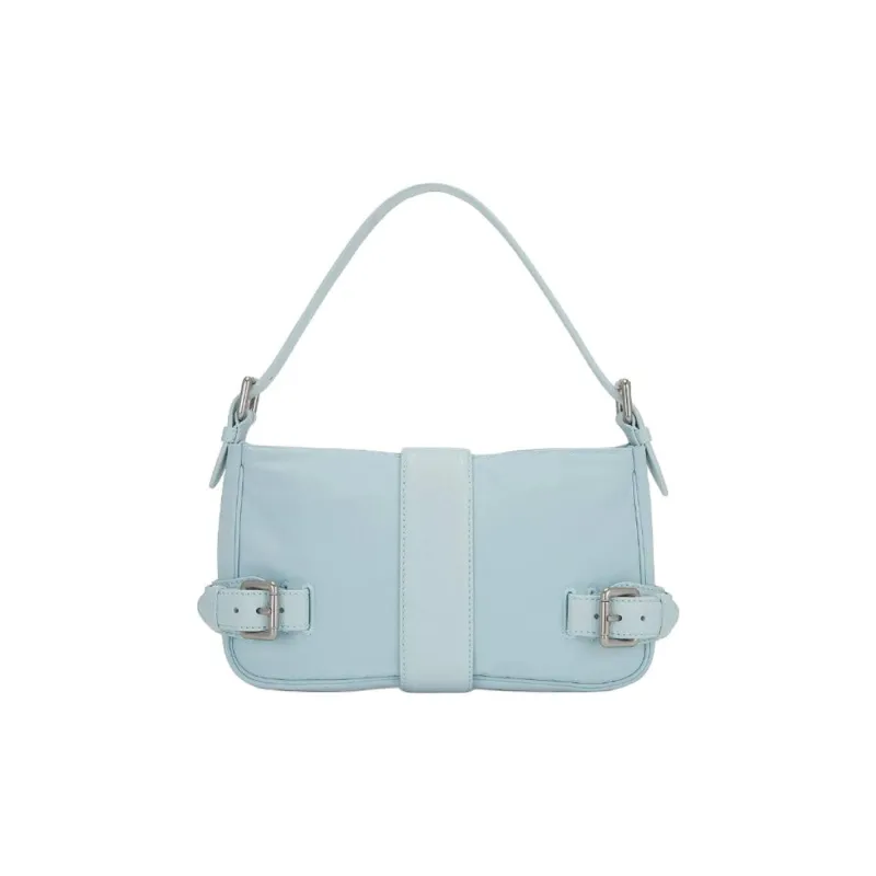 Bottega Veneta Polyester Handbag Trumpets Women's Blue Green-2